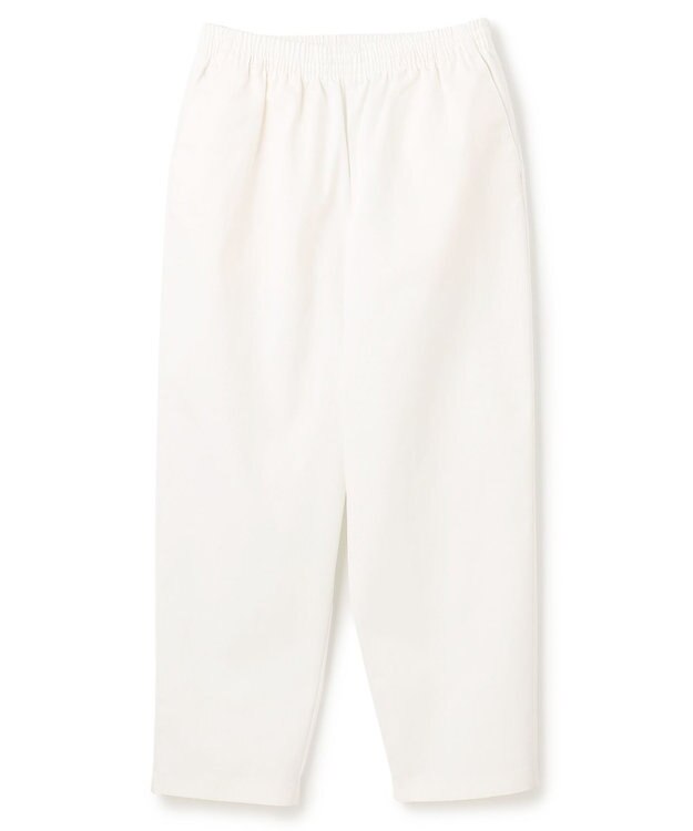 UNFILO MENS 【新色追加】FINE MOVE デニム イージーギャザーパンツ [24年商品] ホワイト