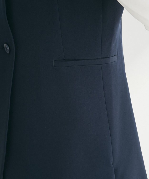 Green Parks ef-de ジレジャケット Dark Navy