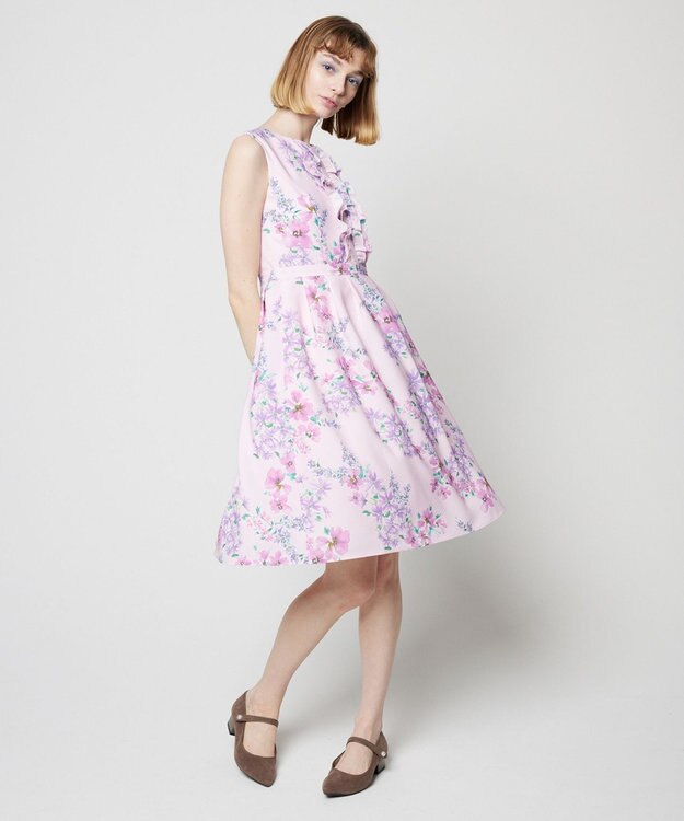 TOCCA 【消臭＆洗える】DREAMING PARIS フリルドレス ピンク系5