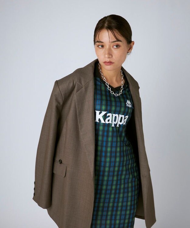 OP／FILA 【Kappa】サッカーシャツ ワンピース チェック