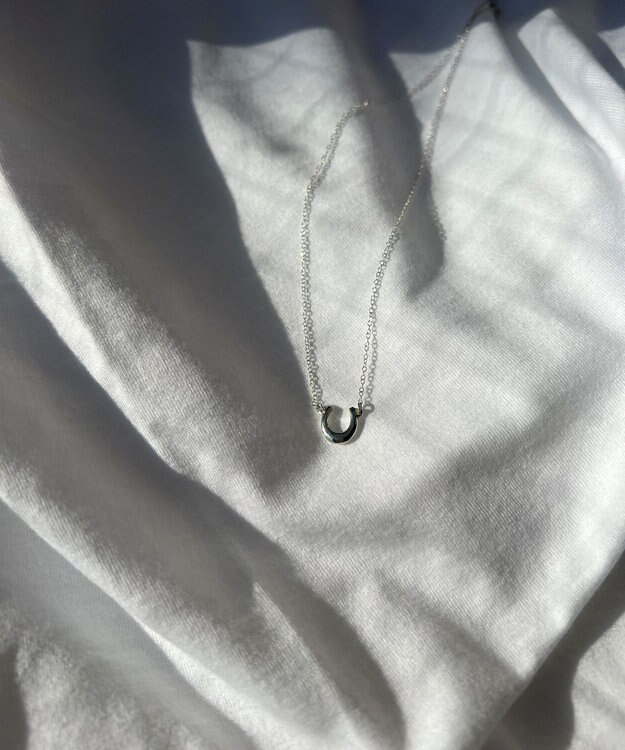 yoaa シルバー925 ポニーシュー ネックレス シルバー925