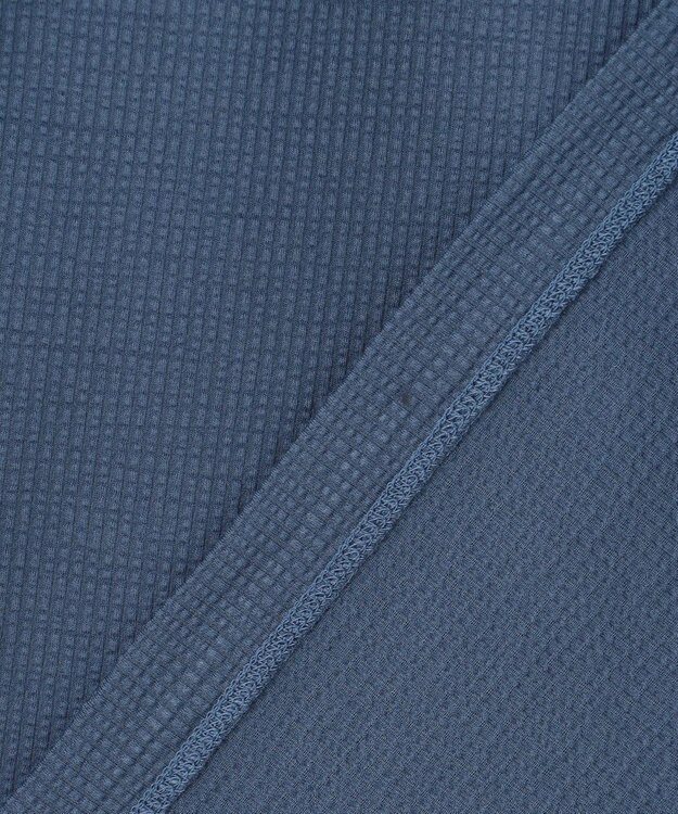 JOSEPH HOMME コンパクトサッカージャージー　ポロシャツ ダルブルー系