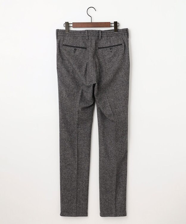 JOSEPH ABBOUD 【ストレッチ/JAPANファブリック】カシミヤブレンドリサイクルウール パンツ ライトグレー系