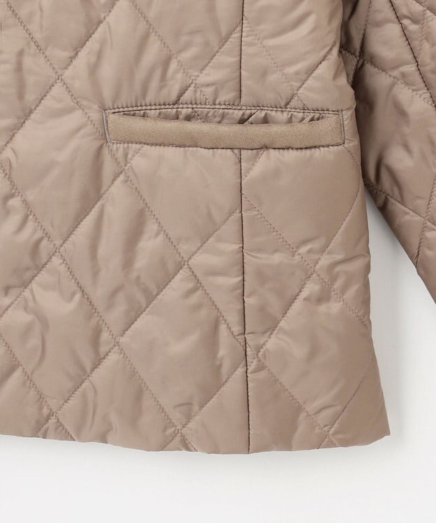 J.PRESS LADIES S 【WEB限定カラーあり】コンパクトタフタキルティング ブルゾン ベージュ系