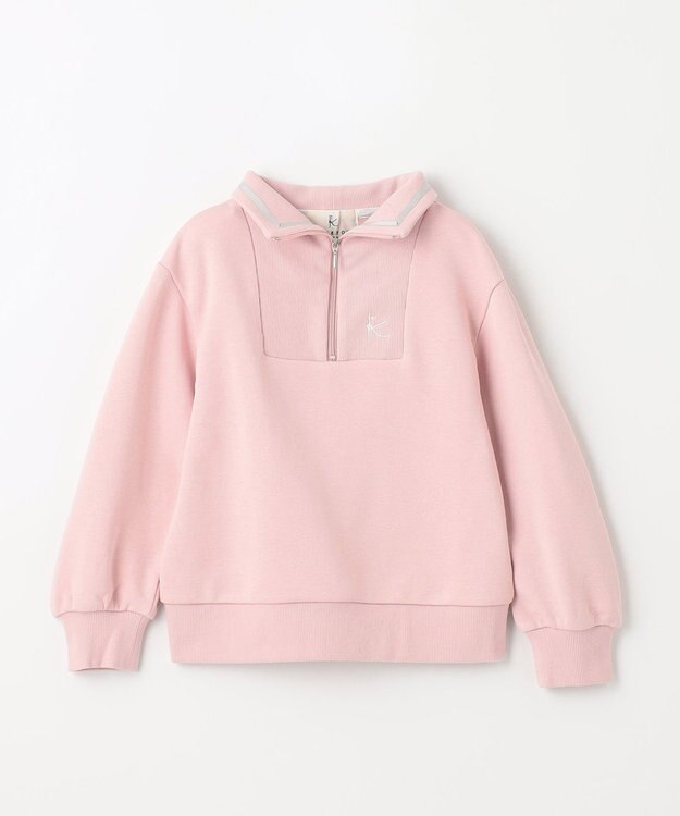 組曲 KIDS 【150-160cm】セーラージップ トップス ピンク系