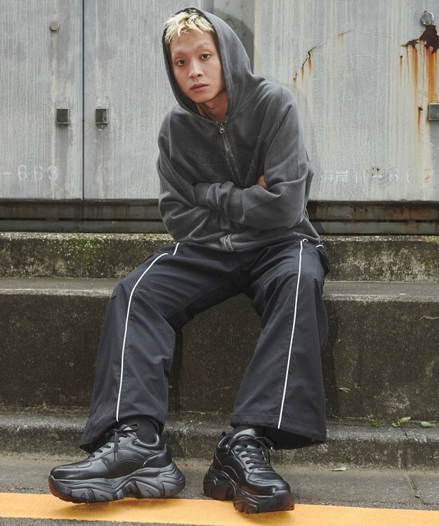 WEGO 厚底ボリュームダッドスニーカー ブラック