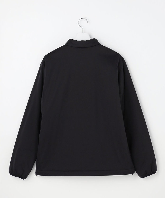 23区GOLF 【MEN】防風ストレッチ エアリージャージオーバーシャツ ブラック系