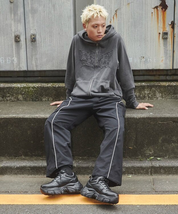 WEGO 厚底ボリュームダッドスニーカー ブラック