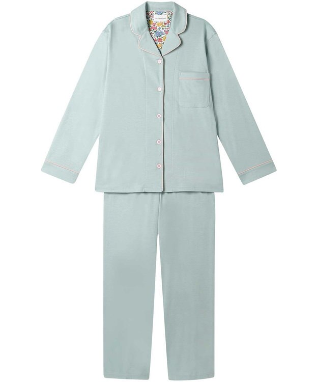 une nana cool 【綿100％】シルケットスムースパジャマ　MADE WITH LIBERTY FABRIC SX