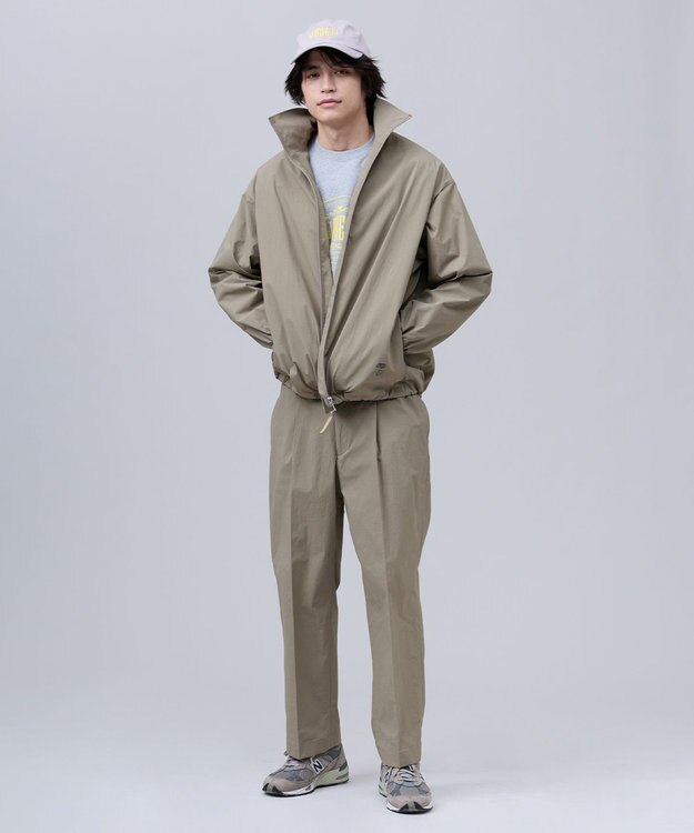 J.PRESS MEN 【J.PRESS ORIGINALS】【UNISEX】Nylon Polyurethane Dray Stretch Truck Jacket ベージュ系