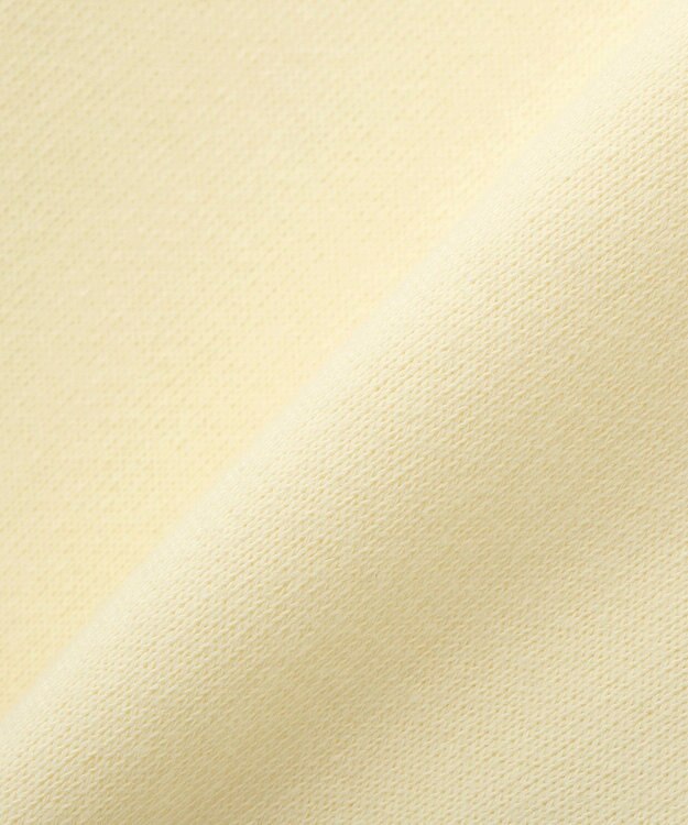 earth music&ecology 裾スリット裏毛プルオーバー Yellow