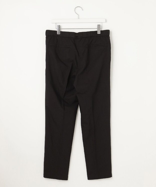 UNFILO MENS ライトリネン テーパードパンツ [23年春夏商品] ブラック