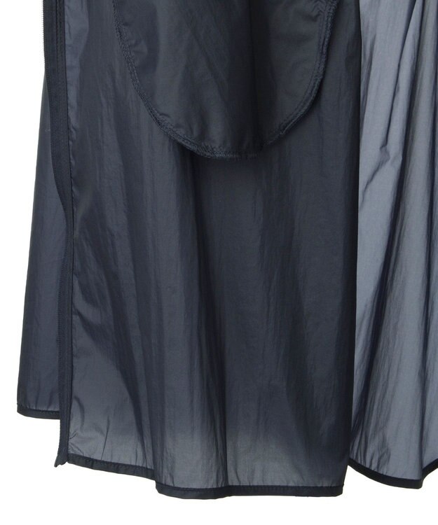 MOONBAT POLO RALPH LAUREN(ポロ ラルフローレン) ポロポニー レインコート ライトウェイト レインポンチョ  無地 フード 収納袋 レディース ネイビーブルー