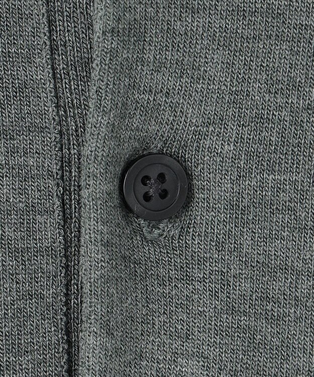 UNFILO MENS 【男女兼用】ソフトサーモ アンチピリングニット ポロ チャコール