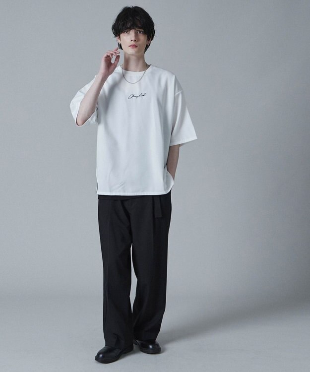 WEGO 【速乾/シワになりにくい/3点セットアイテム】ドライポリアンサンブルPOシャツ（S） ホワイト