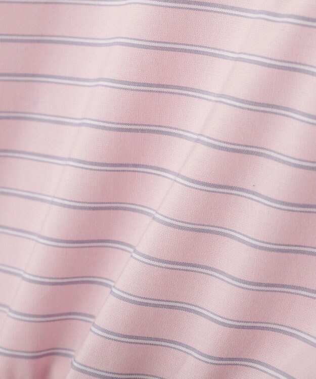 Green Parks イージーケアチュールドッキングシャツ Pink