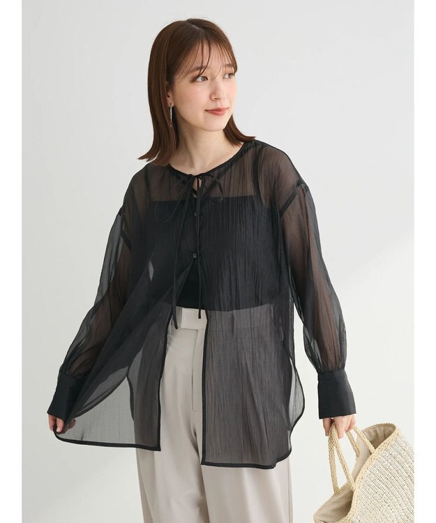 Green Parks カップ付きマルチストラップタンク Black