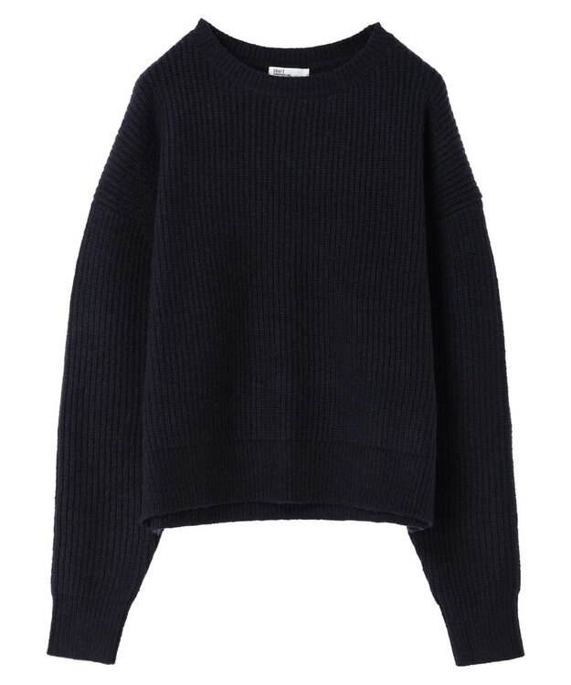 CRAFT STANDARD BOUTIQUE ブークレニットプルオーバー Navy