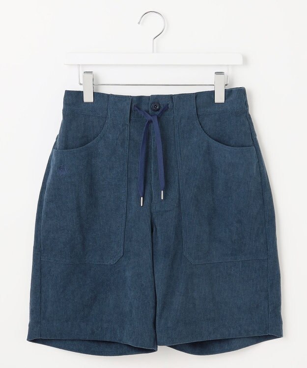 PW CIRCULUS 【手洗い洗濯可 / NEWシーズン素材 / ストレッチ】【MEN】コーデュロイショーツ ゴルフ ネイビー系