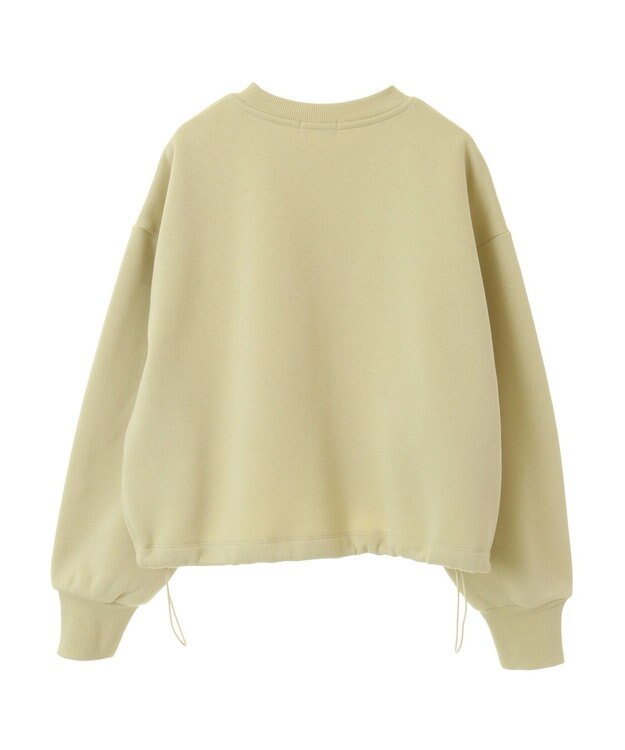 earth music&ecology ドロストヘムスウェット Yellow