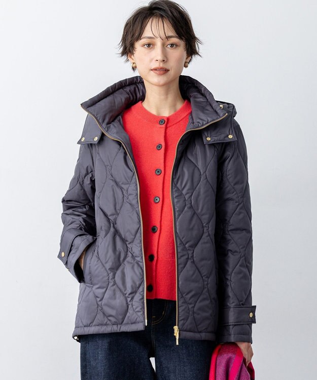 先行予約/撥水加工】中綿パディング フード アウター / 23区 L