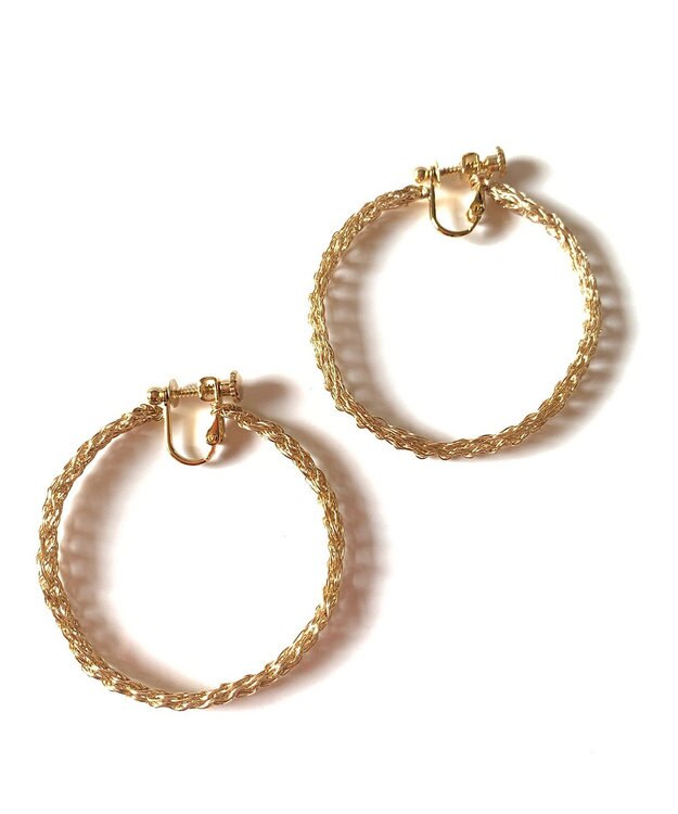 CASUMINO hoop L イヤリング gold