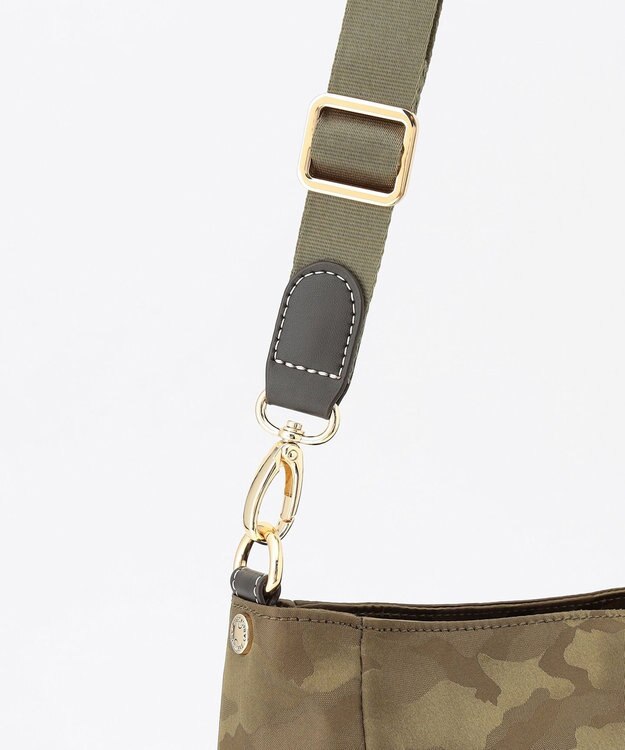 LA BAGAGERIE シャドージャカード 2WAYショルダーバッグ カーキ