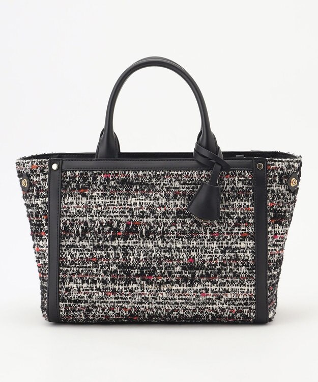 TOCCA CAMELOT TWEED BAG ツイードバッグ ブラック系