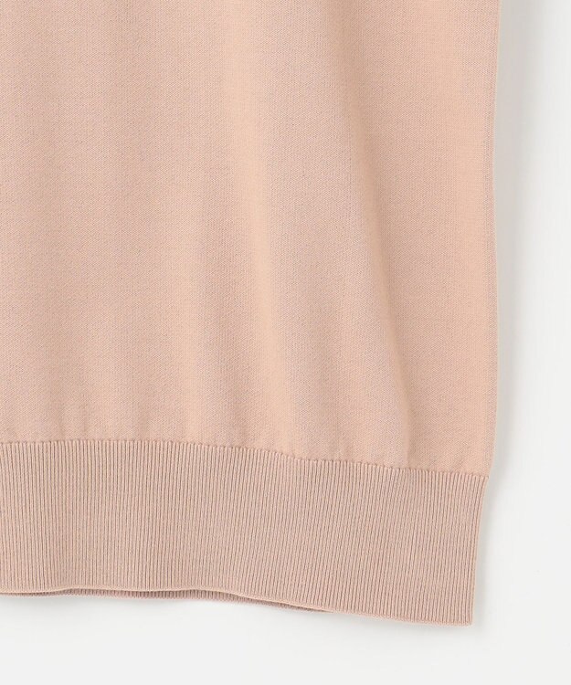 自由区 【洗える】コットンループバックスウェット ニット ローズ