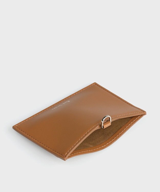 Paul Smith シグネチャーストライプタブ  IDケース ブラウン