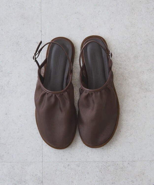 AMERICAN HOLIC チュールフラットシューズ Brown
