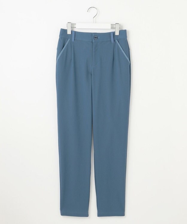 23区GOLF 【WOMEN】機能に優れた新素材「AIR TOOL」テーパードパンツ サックスブルー系