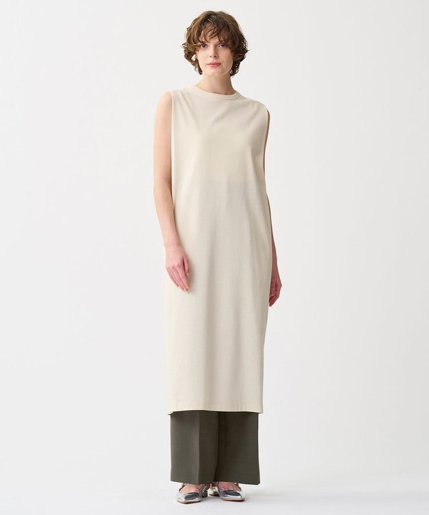 uncrave 【佐藤晴美さん着用】ウォッシャブルドライサップ ワイドパンツ(サスペンダー付き) スレート（佐藤晴美さん着用）