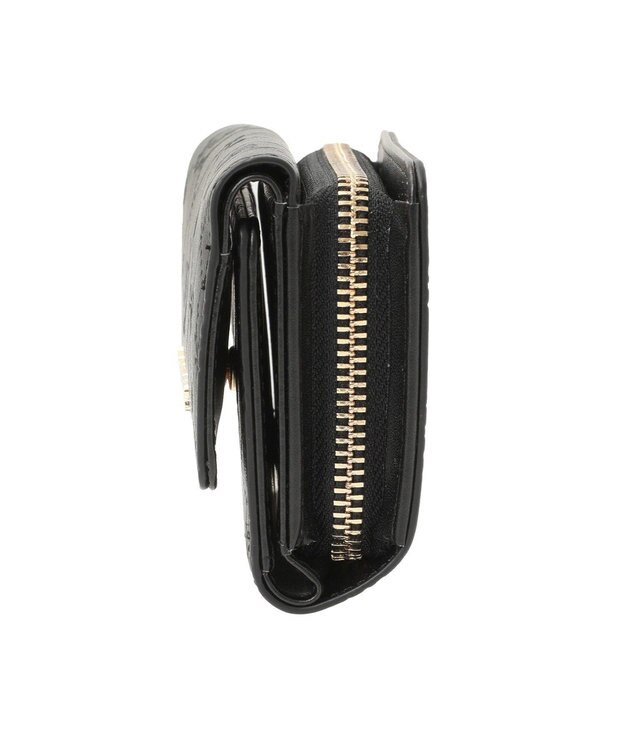 Maison de FLEUR カラーモノグラムウォレット Black