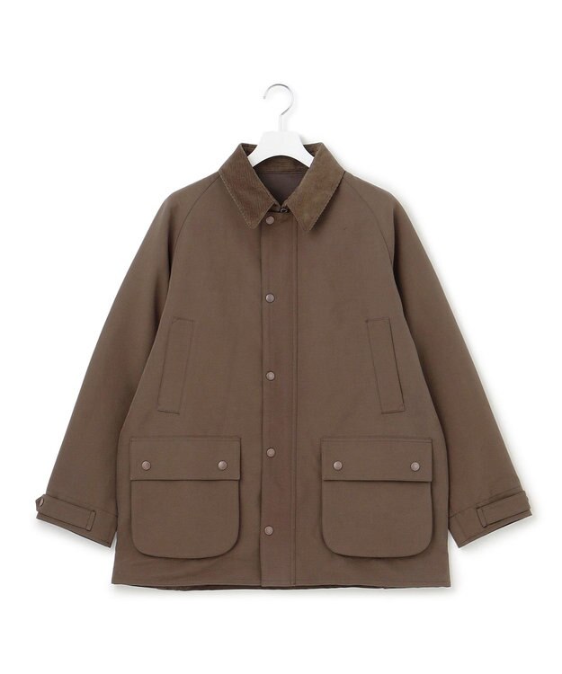 J.PRESS YORK STREET 【UNISEX】ポリエステルサージ ハンティングジャケット カーキ系