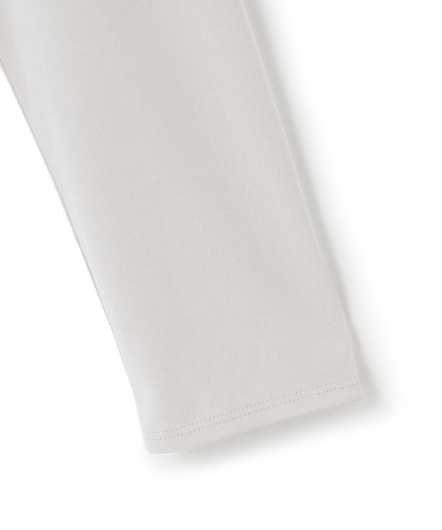 ICB 【洗える】 ジョーゼットスムース カットソー ライトグレー系