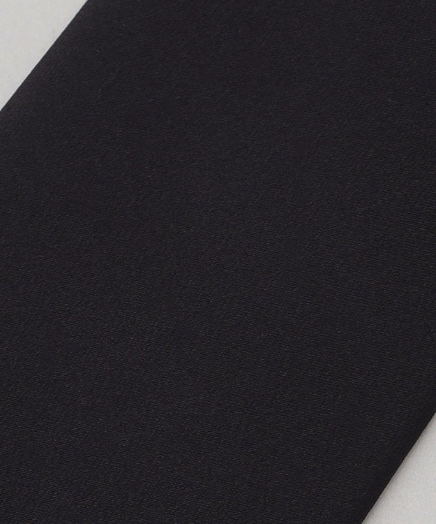 GOTAIRIKU 【WEAR BLACK】フォーマル用_サテン無地 ネクタイ ブラック系