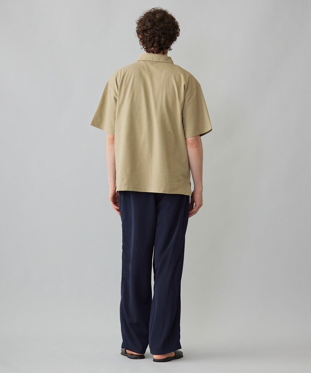 UNFILO MENS PLAX カノコ ポロシャツ [24年春夏商品] スモーキーグリーン