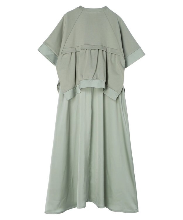 Green Parks armonia．カットレイヤードワンピース Mint