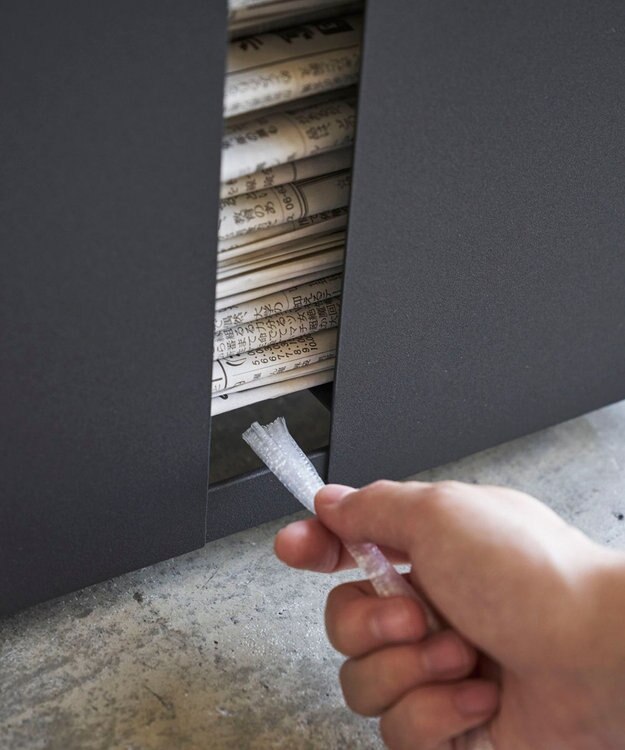 tower キャスター付きニューズラック タワー  ブラック ブラック