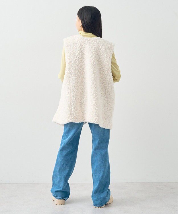 earth music&ecology シアードッキングタートルプルオーバー Yellow