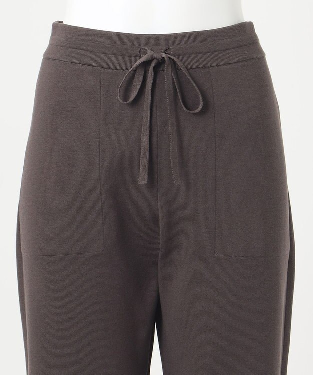 23区 【R(アール)】シルクコットン パンツ ブラウン系