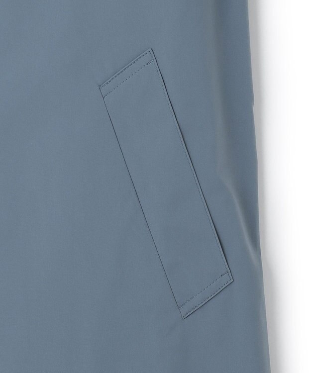 J.PRESS MEN テクニカルライトポプリン ドレスカーコート サックスブルー系