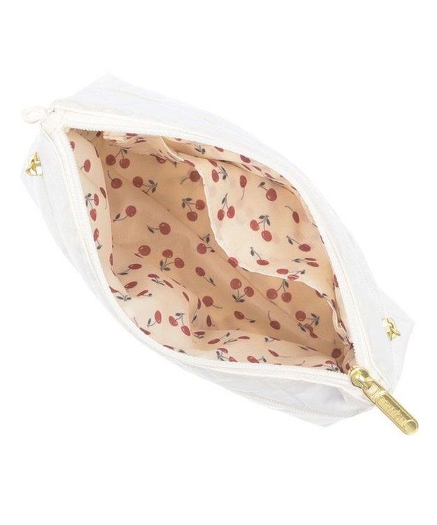 LeSportsac PERFECT COSME POUCH/ピュアホワイトキルト ピュアホワイトキルト