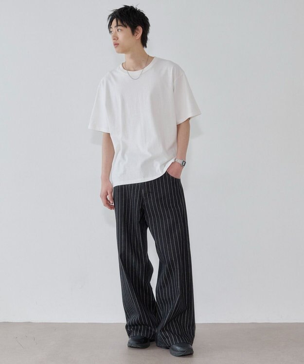 WEGO コットンクルーネックT（SS）　 ホワイト