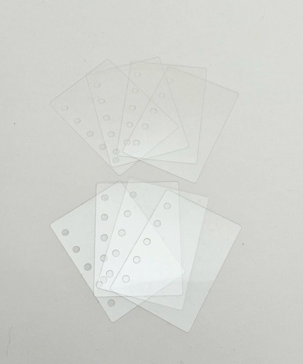 WEGO クリアシールリフィル8枚セット 柄1