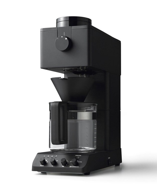 YAMATO テーブル＆キッチン 【TWINBIRD】全自動コーヒーメーカー（6杯用）  ブラック  CM-D465B ブラック