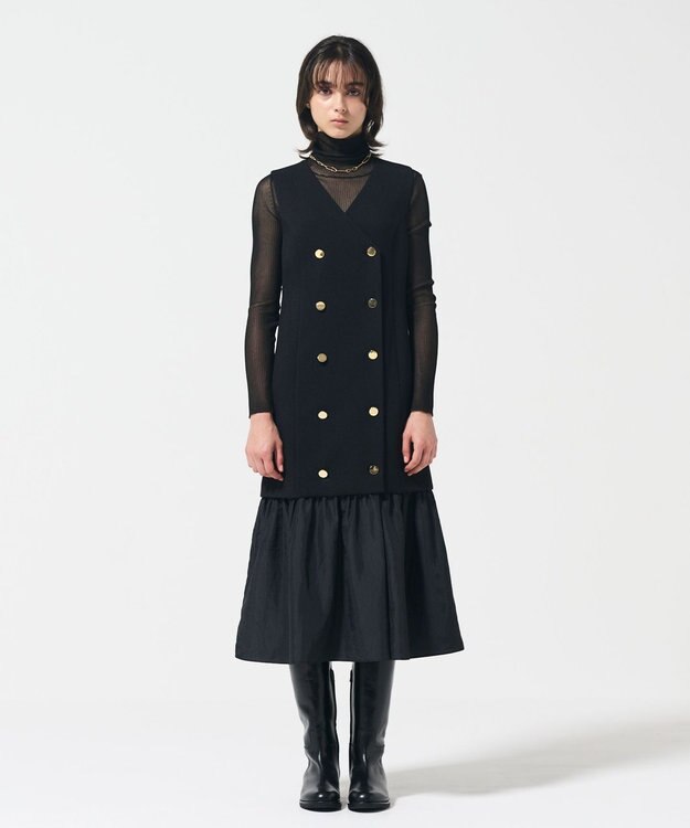 GRACE CONTINENTAL LUCA GROSSI ビットブーツ ブラック