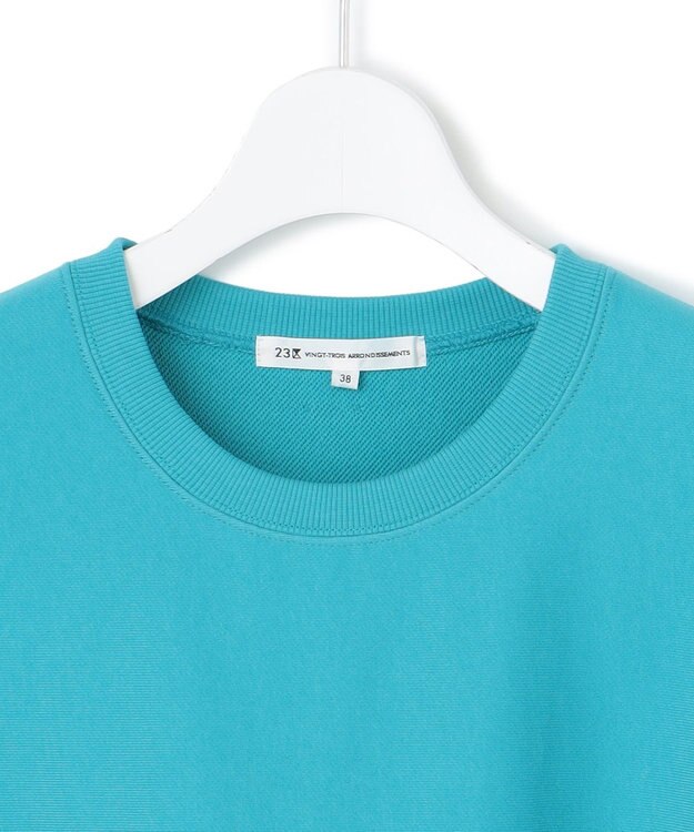 23区 【WEB&一部店舗限定カラーあり/Oggi2月号掲載】カラー スウェット [一部店舗限定カラー]ターコイズ(12月)