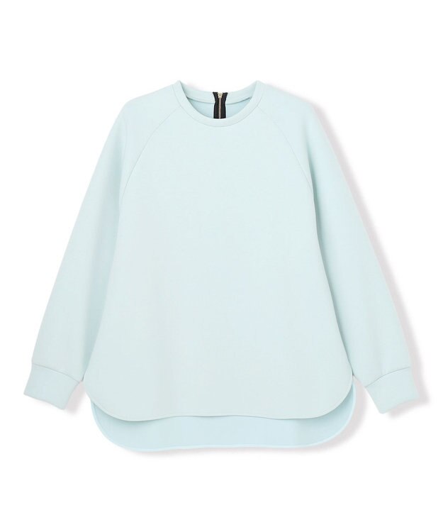 UNFILO 【WEB限定カラー】BEAUTY FORM JERSEY バックZIP プルオーバー [WEB限定]ミントブルー